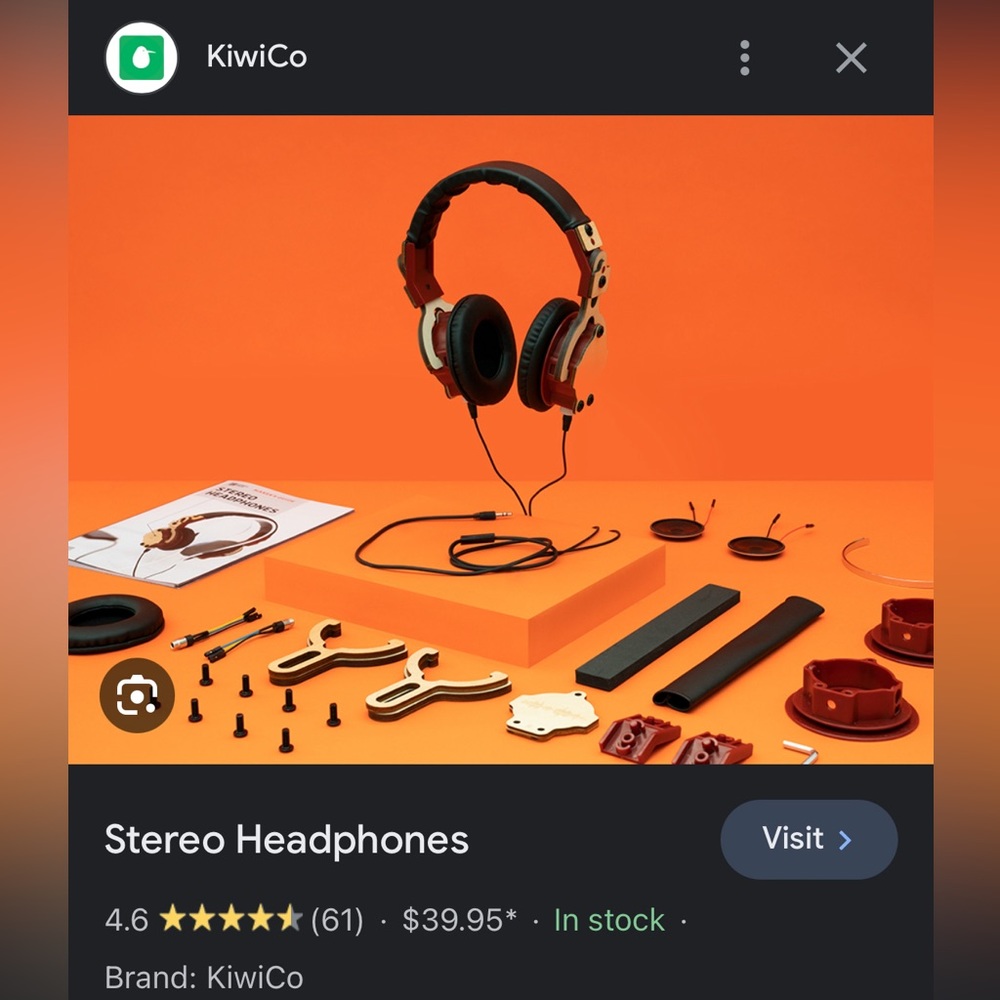 KiwiCo Stereo Headphones